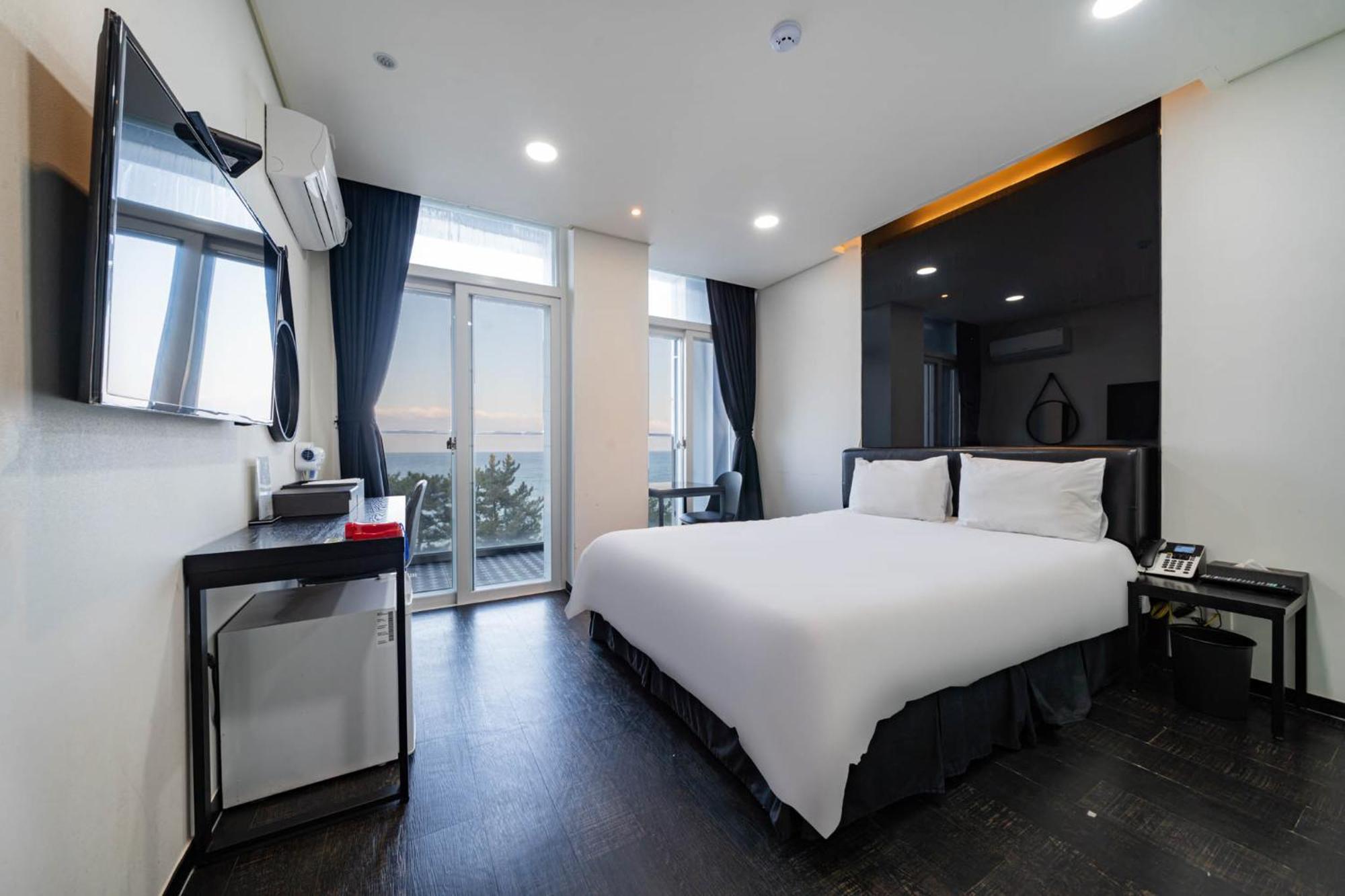 Gangneung Gyeongpodae Hotel Cube Luaran gambar