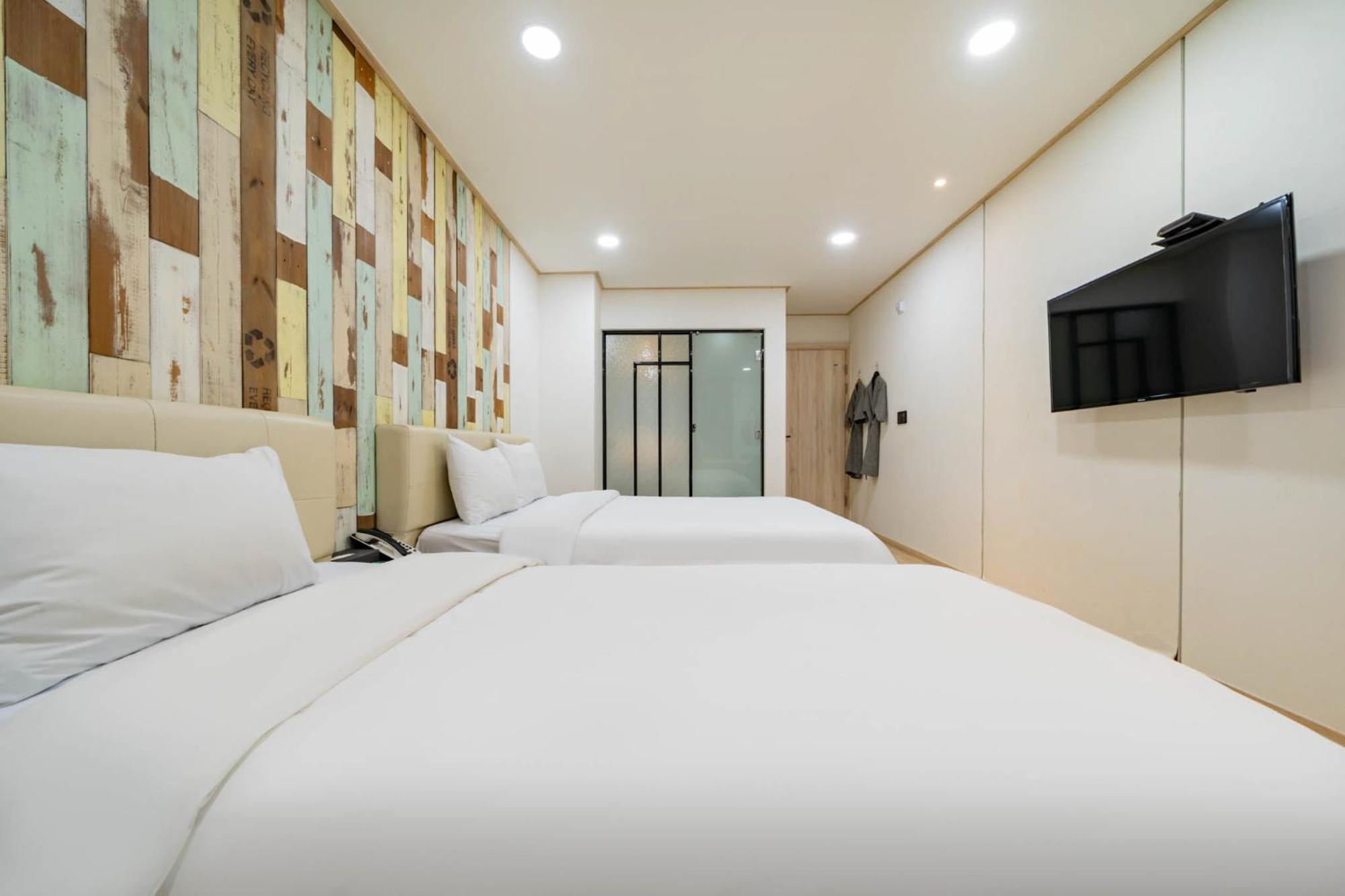 Gangneung Gyeongpodae Hotel Cube Luaran gambar